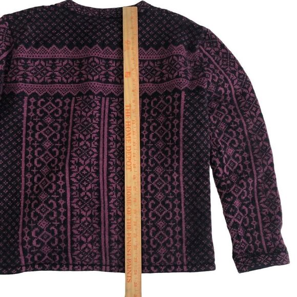 SKYR Womens Nordic Sweater Cardigan Size XL Wool Vintage - Picture 5 of 8